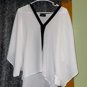 small white and black dress shirt